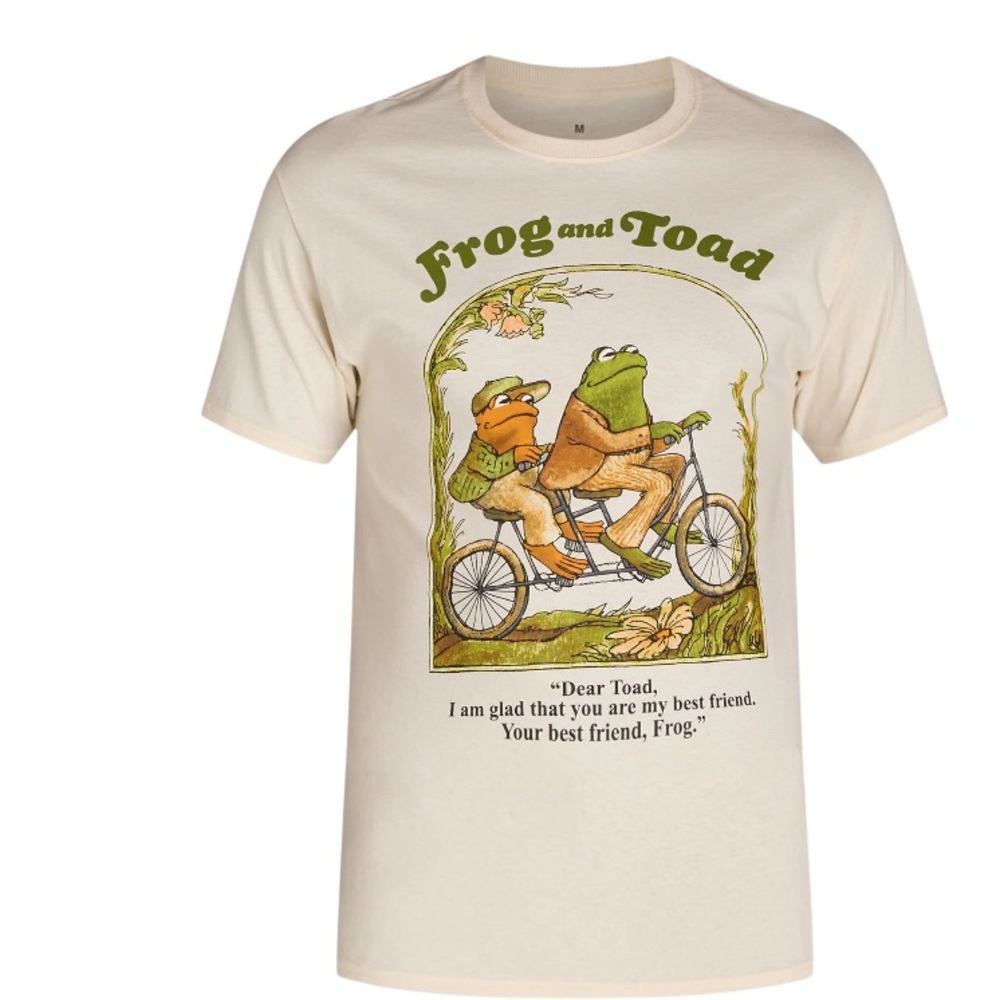 Frog and Toad Men's Cotton Graphic Print Tee